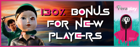 130% Deposit Bonus for New Players